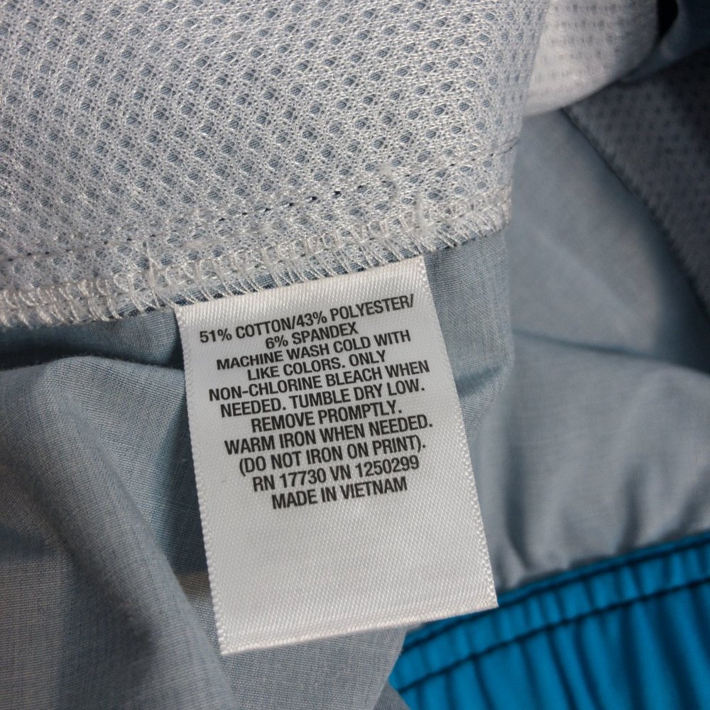 7.5" Gray White Striped Whodat Board Shorts XXL - Picture 7 of 8